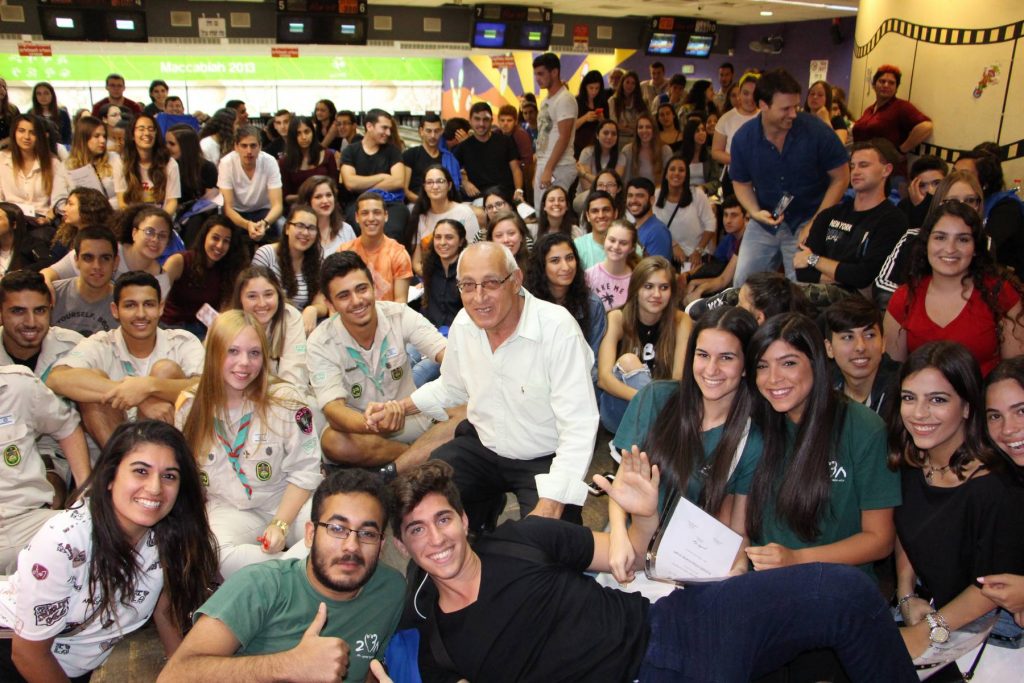 טקס הוקרה לשמינסטים מצטיינים בהתנדבות .צילום: דורון מסרנו