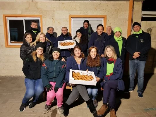 סיירת ההורים במודיעין מחלקת סופגניות לבני נוער