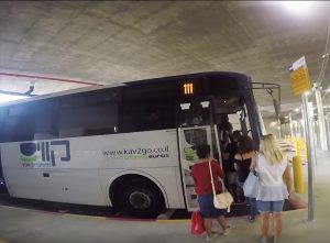 מסוף התחבורה הציבורית במודיעין (צילום: חורחה נובומינסקי)
