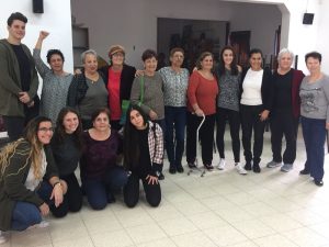 מפגש הגמלאים במודיעין עם תלמידי עירוני ג'