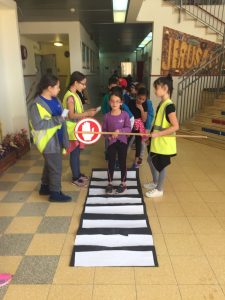 פעילות זה"ב בבית הספר חוט השני (צילום: הדס ויסון)