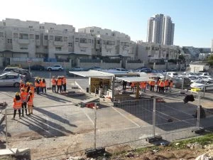 קורס פיקוד העורף בהשתתפות תלמידי עירוני ד' (צילום: דוברות עיריית מודיעין מכבים רעות)