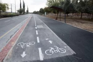 שביל האופניים ביאיר פרג