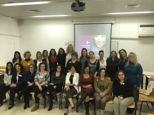 משתתפות תוכנית מנהיגות את המחר (צילום: דוברות עיריית מודיעין מכבים רעות)