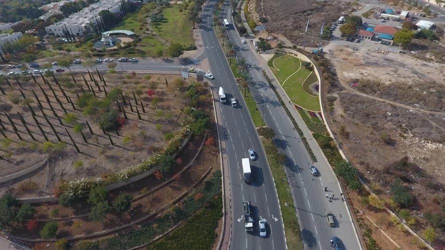 שדרות החשמונאים (צילום: דוברות עיריית מודיעין מכבים רעות)
