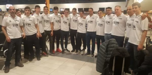 (מימין) אריאל סולוניק, שמעון סלל רוה רודריגז, אשר חגי, שקד אוסקר, עמית יהודאי, אמיר כנען, לירן אזולאי, יאיר יקותיאל, יואב שטרית, אלירן דאור, איתי יקותיאל, אריאל ארגמן, דין קרקוז (מאחוריו שליו ג'ורג'), יואב אביתר, לביא חלפי (צילום: עוצמה מודיעין)