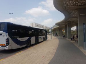 מסוף התחבורה במודיעין (צילום: עיריית מודיעין מכבים רעות)