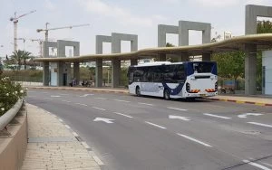 מסוף התחבורה במודיעין (צילום: עיריית מודיעין מכבים רעות)