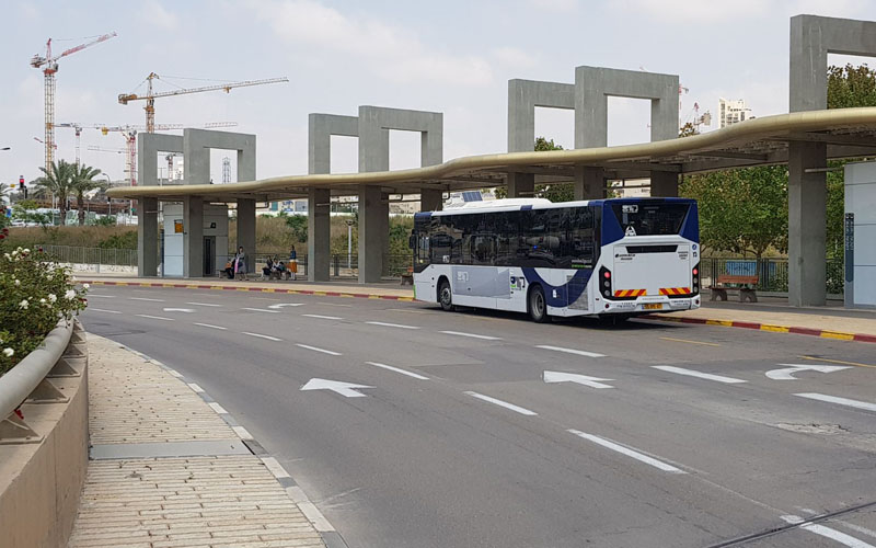 מסוף התחבורה במודיעין (צילום: עיריית מודיעין מכבים רעות)