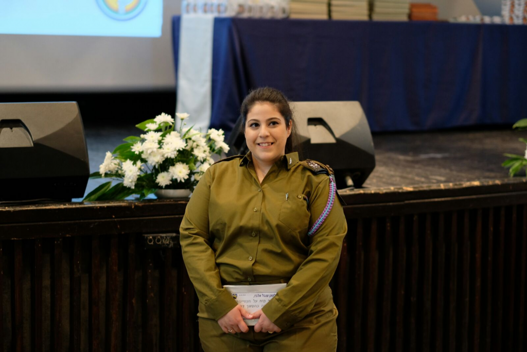 סגן ענבל אלבז (צילום: לישי סוקול)