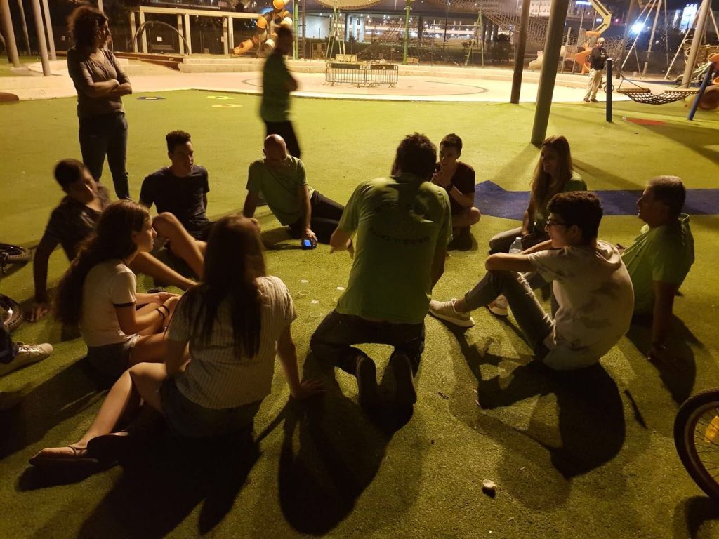 סיירת ההורים במודיעין (צילום: מיטל אשור)