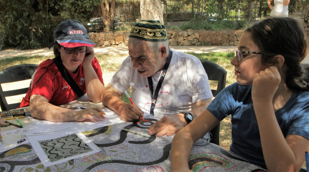 מפגש תלמדי עמית ואמני אקים (צילום: יח"צ)