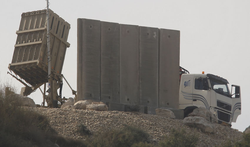 מערכת כיפת ברזל במודיעין (צילום: אילן אסייג)