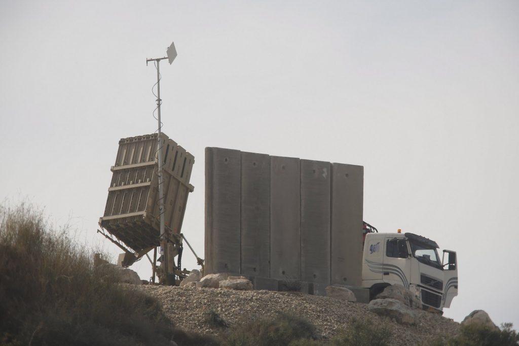 מערכת כיפת ברזל במודיעין (צילום: אילן אסייג)