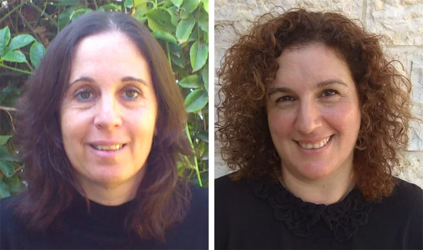 רוזי ברקוביץ, עידית ניב (צילומים: דוברות עיריית מודיעין מכבים רעות)