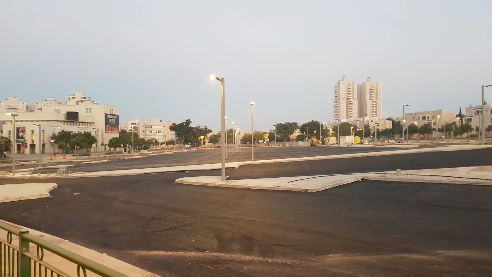 החניון החדש ברחוב עמק דותן (צילום: דוברות עיריית מודיעין מכבים רעות)