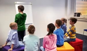 כיתה עם תלמידים (צילום אילוסטרציה: א.ס.א.פ קריאייטיב/INGIMAGE)