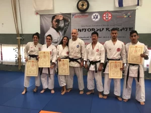 סוגרים שנה בשוגון אומנויות לחימה (צילום: דוברות עיריית מודיעין מכבים רעות)