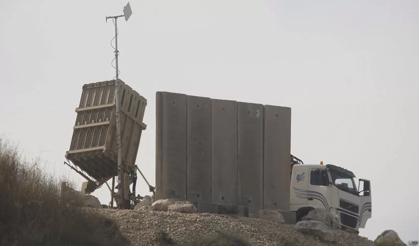 מערכת כיפת ברזל במודיעין (צילום: אילן אסייג)