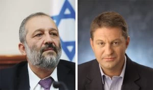 חיים ביבס, אריה דרעי (צילומים: ראובן קפוצינסקי, מארק ישראל סלם)