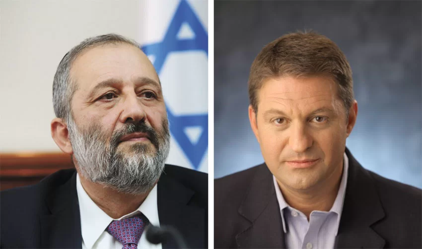 חיים ביבס, אריה דרעי (צילומים: ראובן קפוצינסקי, מארק ישראל סלם)