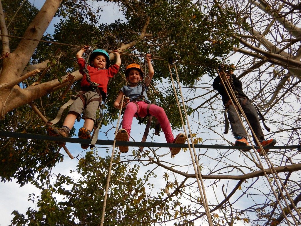 אתגרים וחבלים בעיר (צילום: דוברות עיריית מודיעין מכבים רעות)