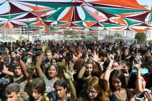 מסיבת הרחוב לנוער במודיעין (צילום: חורחה נובומינסקי)