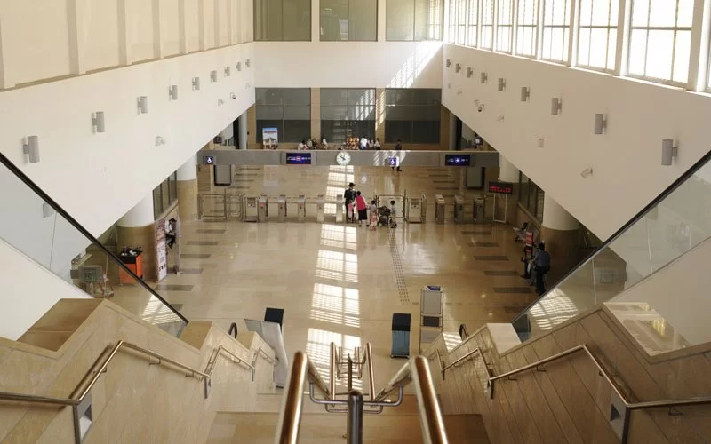 תחנת הרכבת מודיעין מרכז (צילום: עיריית מודיעין-מכבים-רעות)