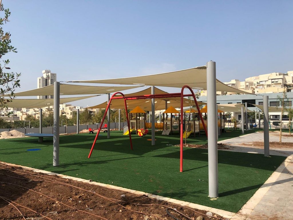 הפארק הנגיש במודיעין (צילום: דוברות עיריית מודיעין מכבים רעות)