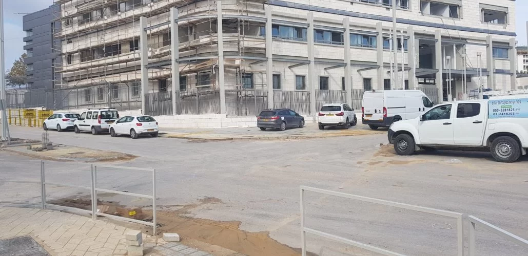 החניון במע"ר (צילום: דוברות עיריית מודיעין מכבים רעות)