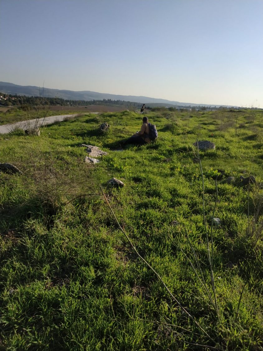 סימון שביל ישראל בגבעת התיתורה (צילום: דוברות עיריית מודיעין מכבים רעות)
