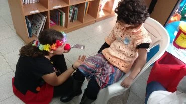 מיזם "זריקת עידוד" במודיעין (צילום: דוברות עיריית מודיעין מכבים רעות)