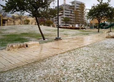 מודיעין בחורף (צילום: גיל כהן מגן)