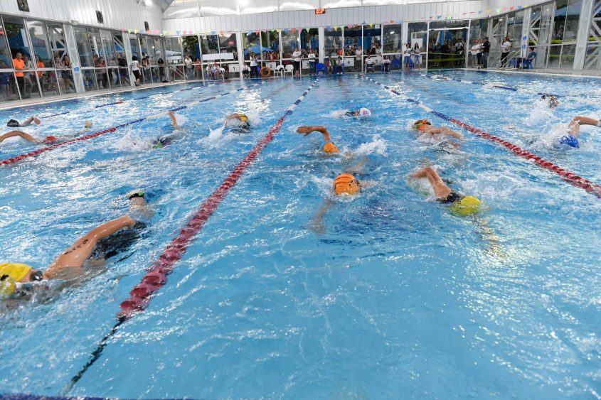 טריאתלון הילדים במודיעין (צילום: דוברות עיריית מודיעין מכבים רעות)