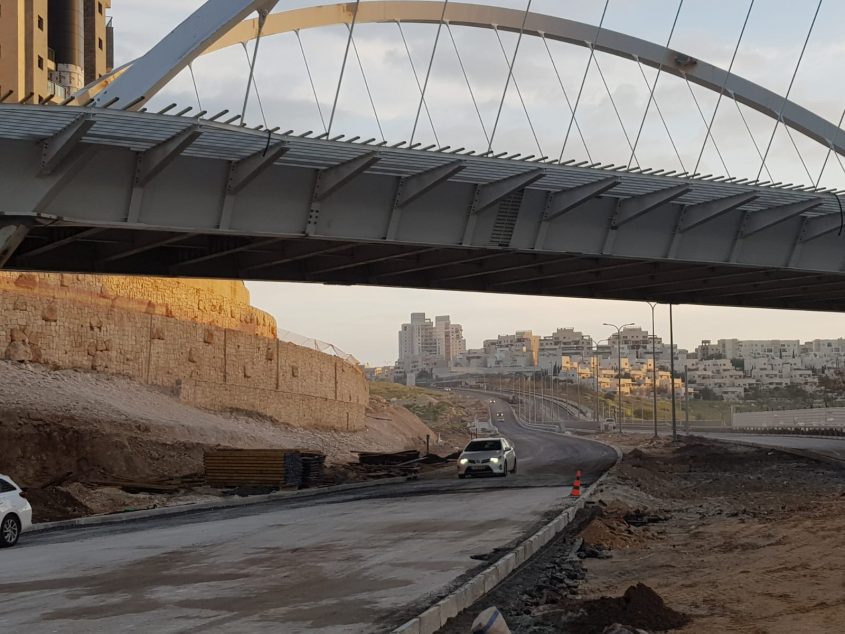 כביש 3 לכיוון תל אביב (צילום: דוברות עיריית מודיעין מכבים רעות)