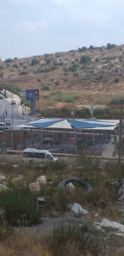 מתחם האימונים בכניסה לשכונת הציפורים - שדרות יצחק רבין (צילום: דוברות עיריית מודיעין מכבים רעות)