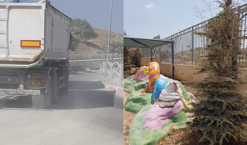 מפגע האבק בשכונת אבני חן, מודיעין