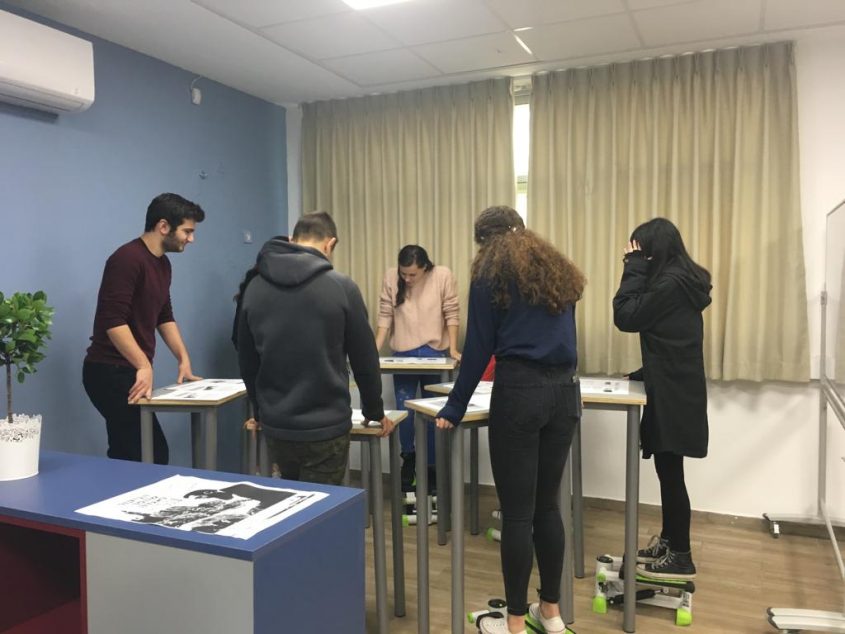 מרחב לימוד חדש בעירוני ב' (צילום: דוברות עיריית מודיעין מכבים רעות)