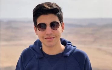איתי מיכאלי, יו"ר מועצת התלמידים במודיעין (צילום: פרטי)