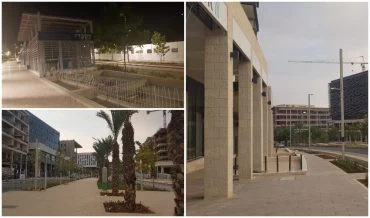 השדרה המרכזית - מע"ר (צילומים: דוברות עיריית מודיעין מכבים רעות)