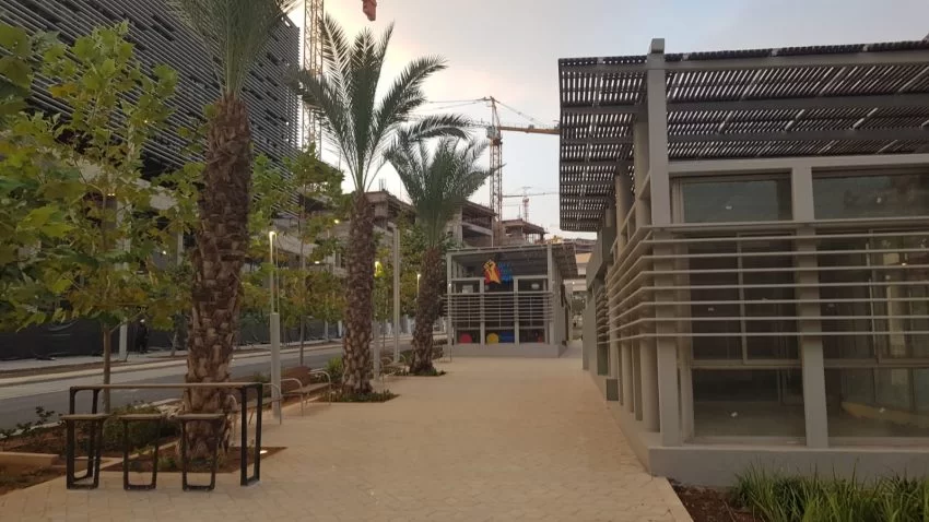 השדרה המרכזית במע"ר (צילום: דוברות עיריית מודיעין מכבים רעות)