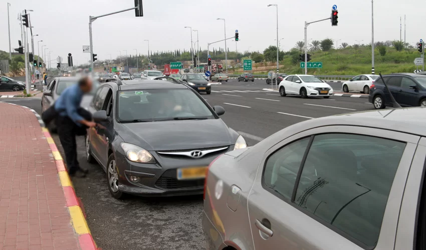 צומת שילת (צילום: גיל כהן מגן)