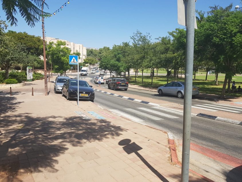 הכניסה לבית הספר 'נתיב זבולון' (צילום: גדעון בכר)