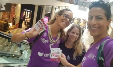 קמפיין "מאמאנט" להעלאת מודעות לגילוי מוקדם של סרטן השד (צילום: עדי מן)