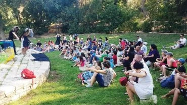 פעילות שבת למשפחות של העירייה (צילום: פרטי)