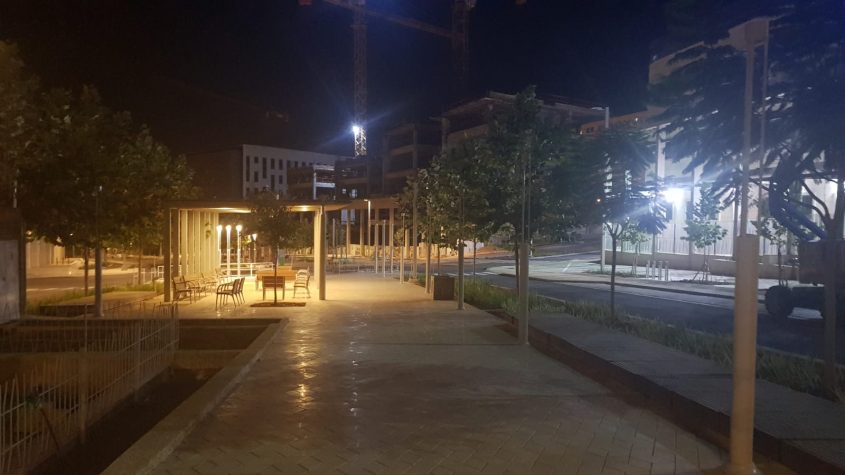 השדרה המרכזית במע"ר (צילום: דוברות עיריית מודיעין מכבים רעות)