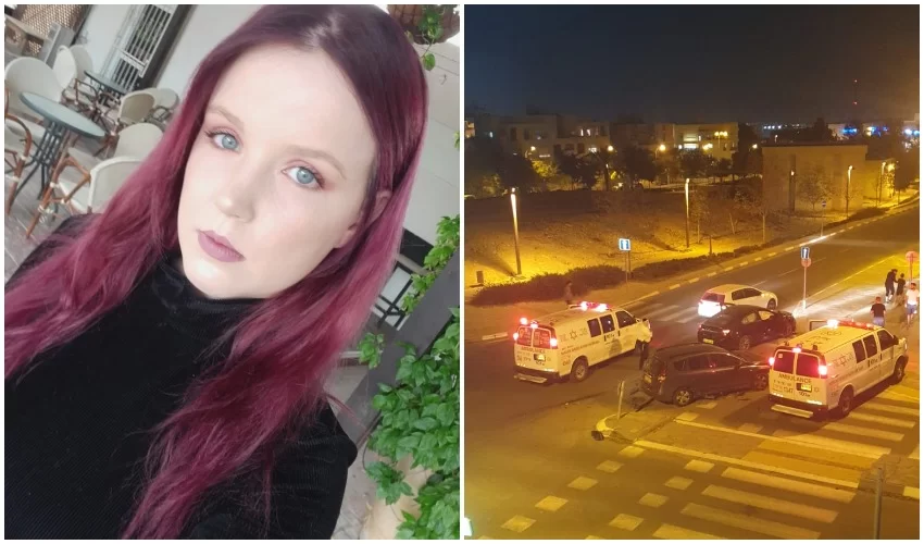 תאונת דרכים ברחוב עמק זבולון, דר אהרוני (צילומים: פרטי, עצמי)