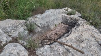 הגת בגבעת חרובה (צילום: מישל גווידו)