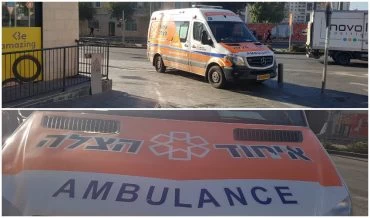 אמבולנס של איחוד הצלה (צילום: איחוד הצלה)