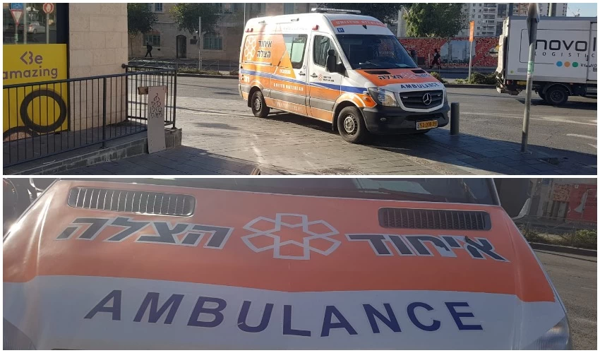 אמבולנס של איחוד הצלה (צילום: איחוד הצלה)